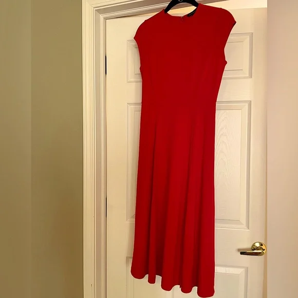 Banana Republic | Dresses | Banana Republic Red Jersey Dress Size 2 |  Poshmark